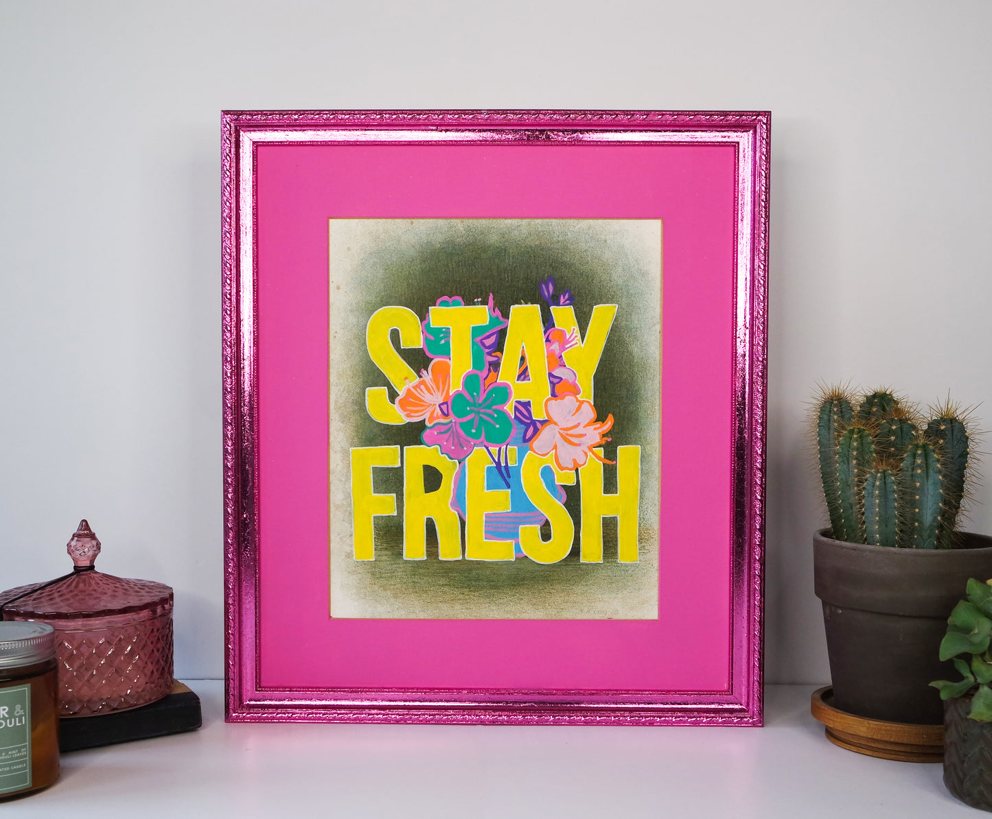 Stay Fresh original art