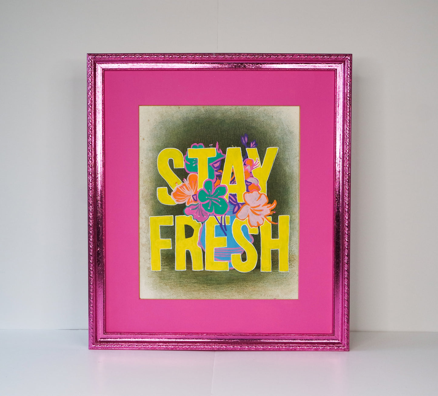 Stay Fresh original art