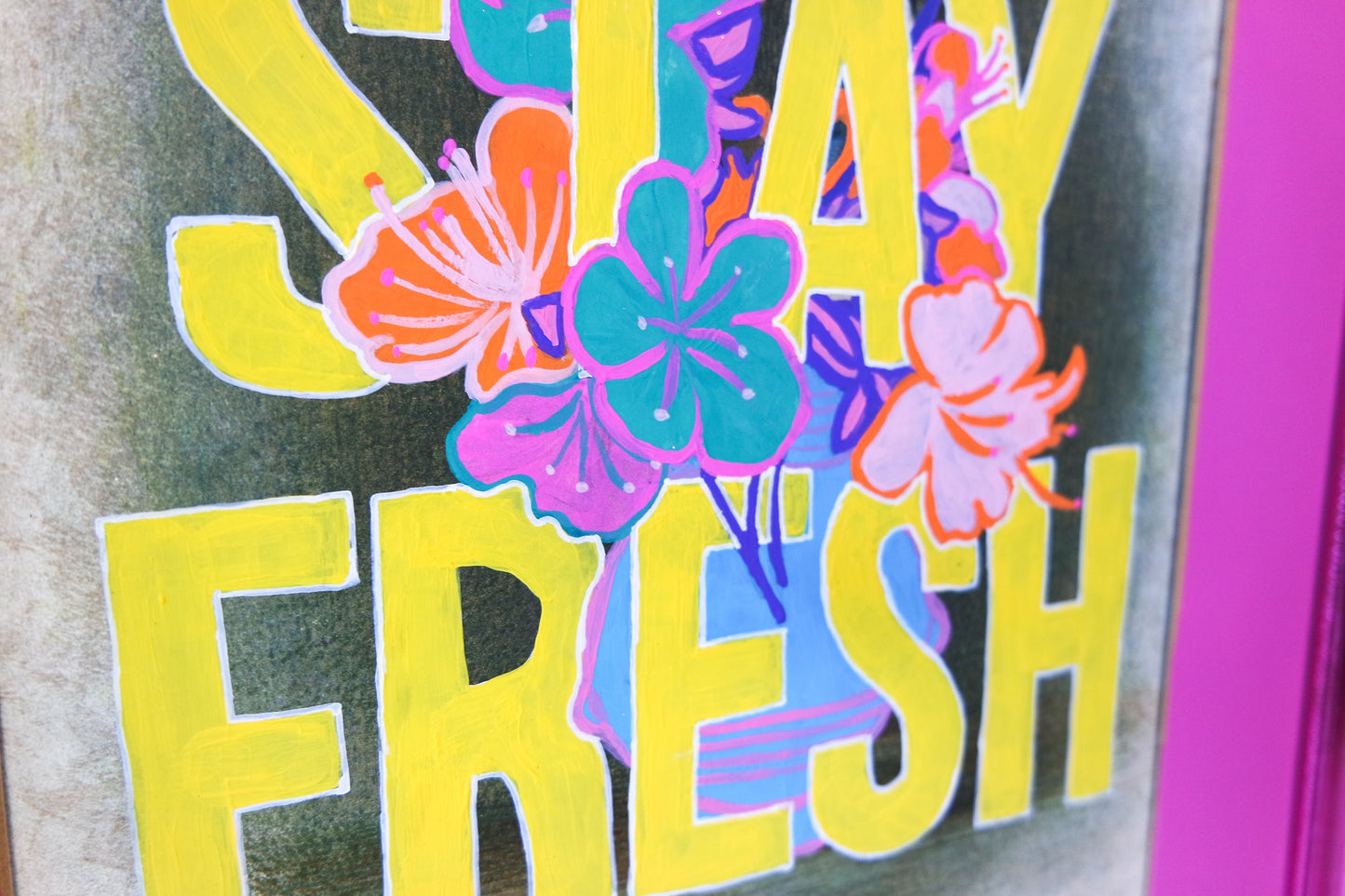 Stay Fresh original art