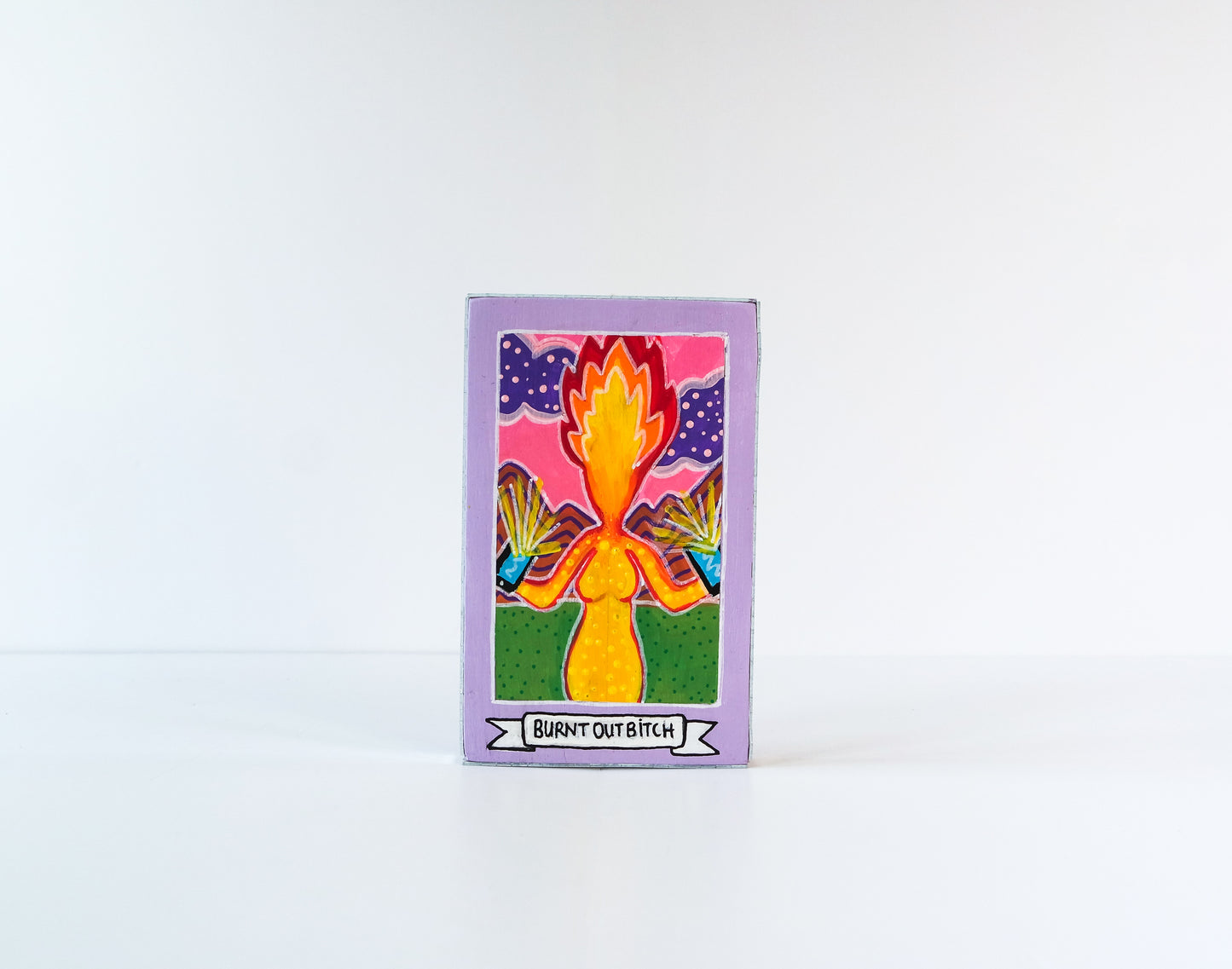 Tarot card style mini artworks