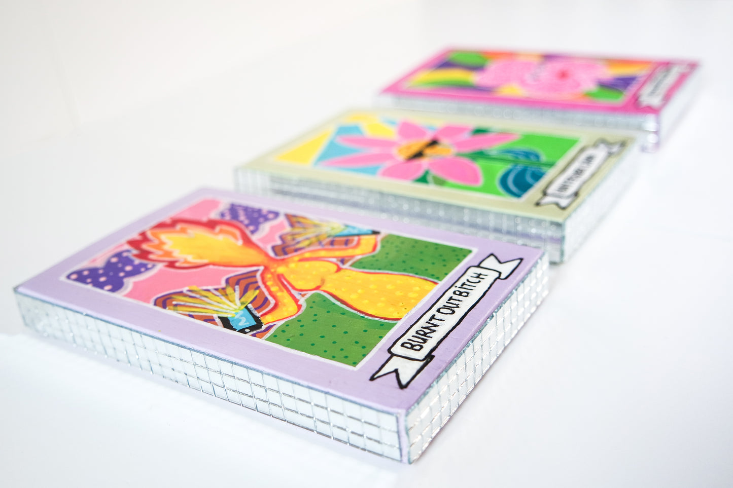 Tarot card style mini artworks