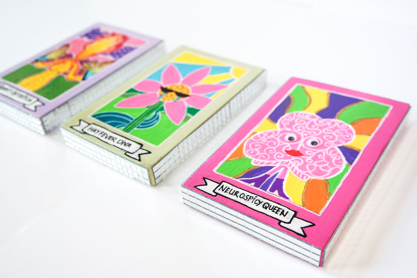 Tarot card style mini artworks