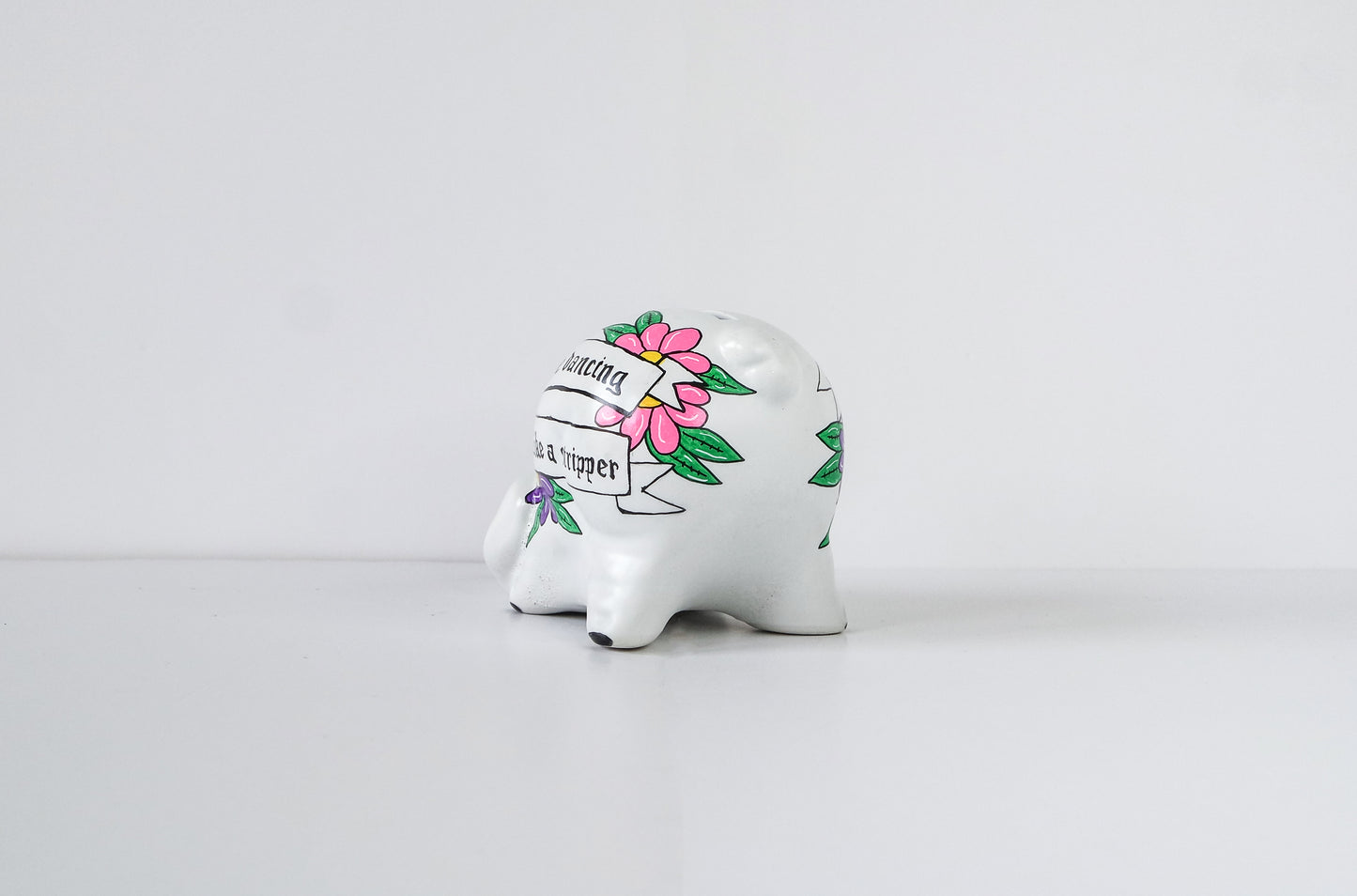 Tip jar piggy bank