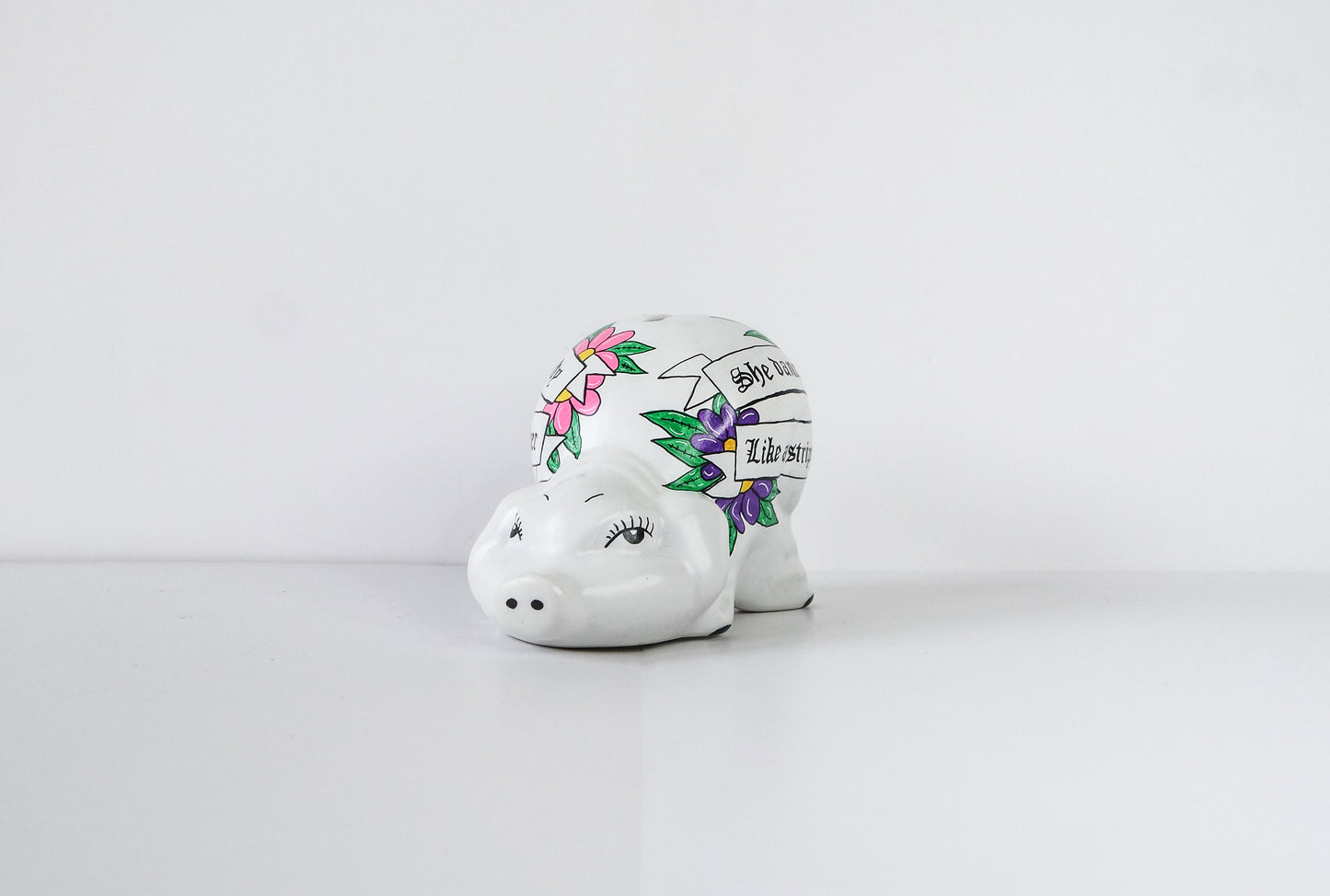 Tip jar piggy bank
