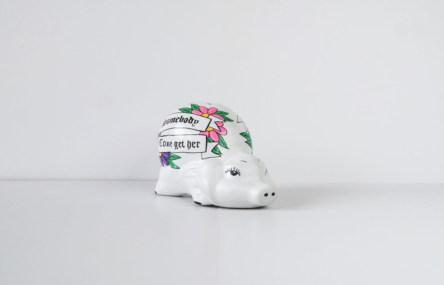 Tip jar piggy bank