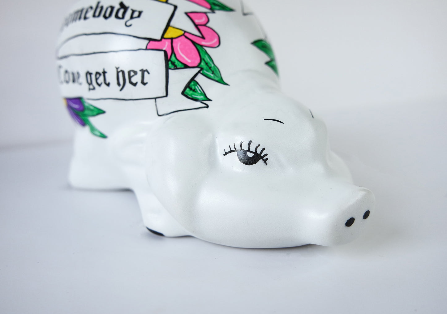 Tip jar piggy bank