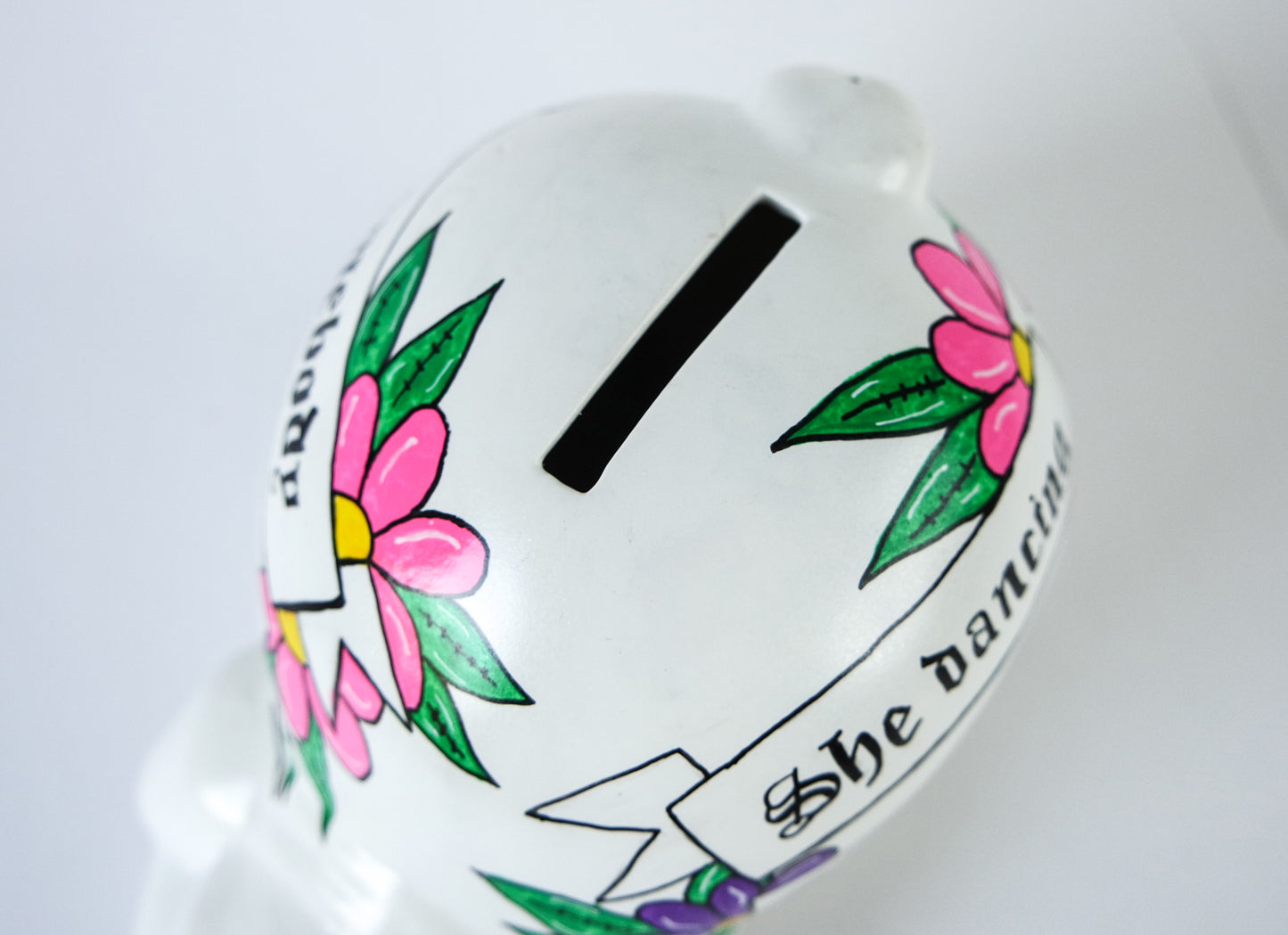 Tip jar piggy bank