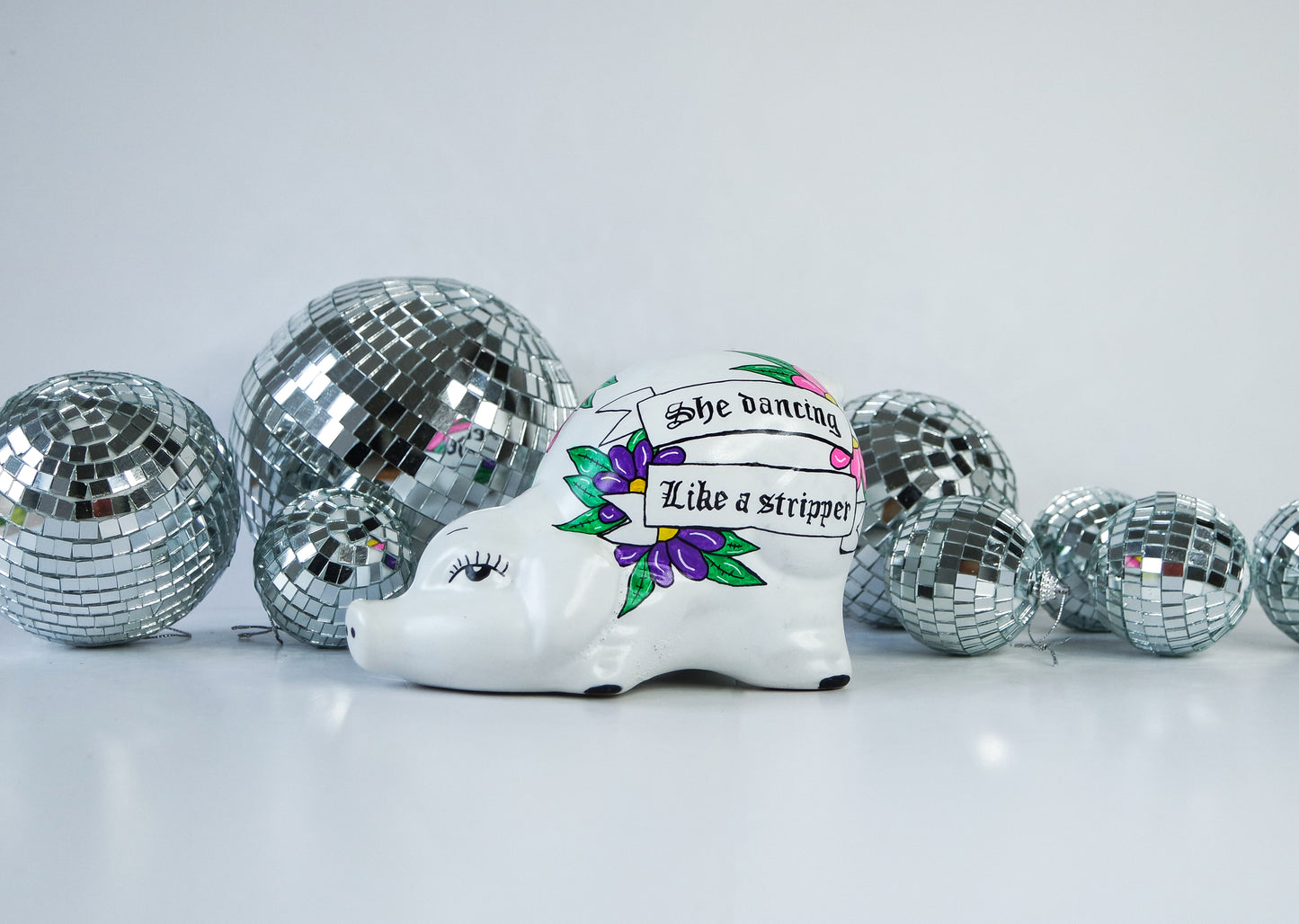 Tip jar piggy bank