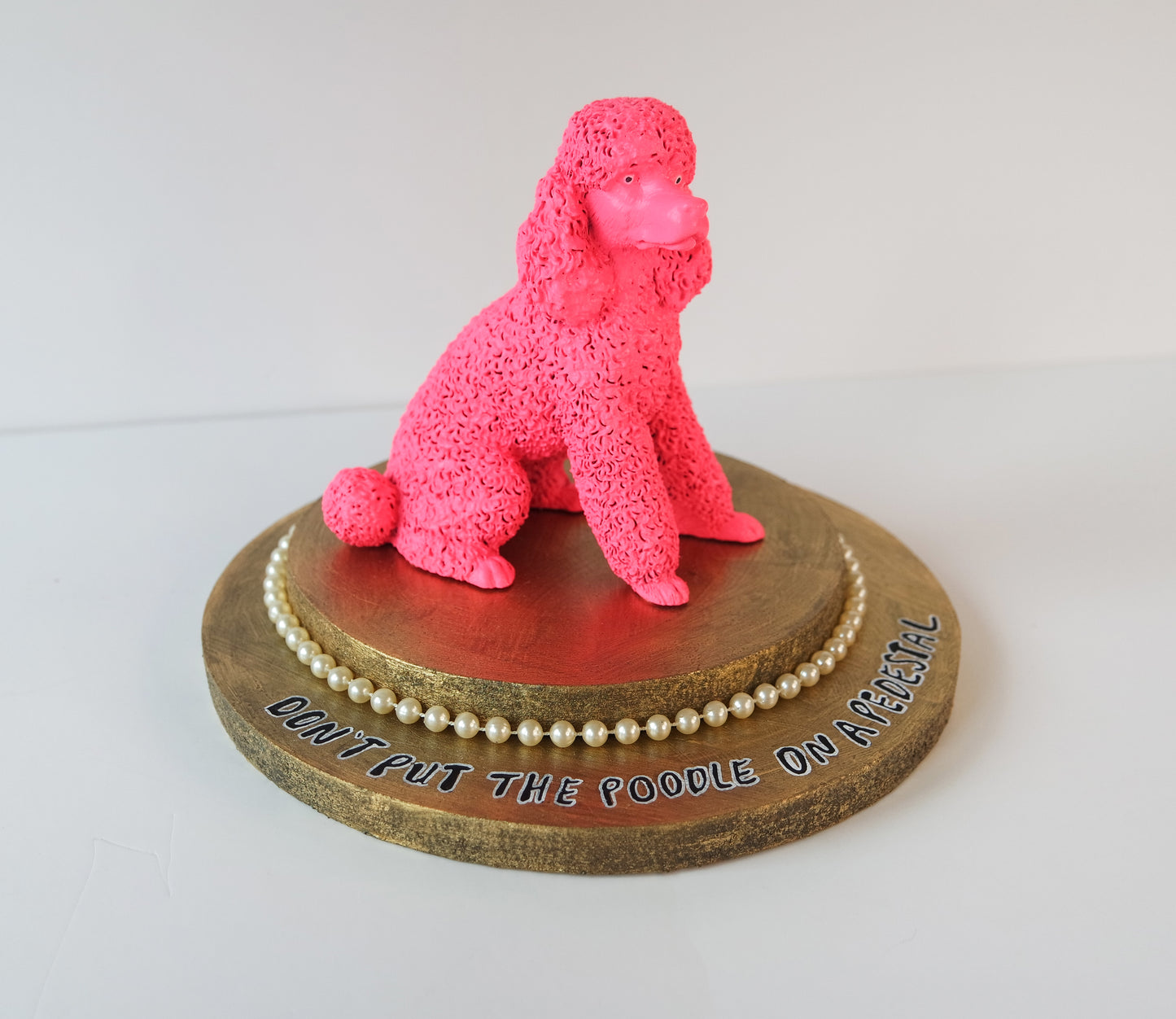 Don't put the poodle on a pedestal