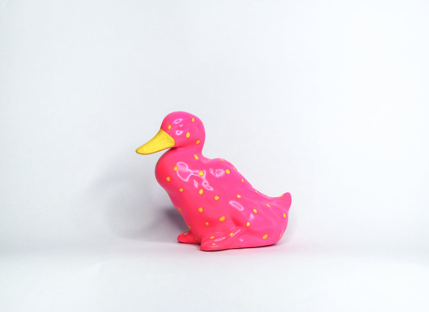 Ceramic duck figurine