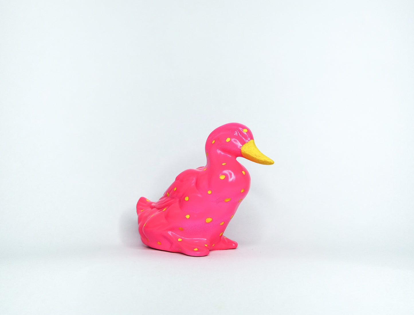Ceramic duck figurine
