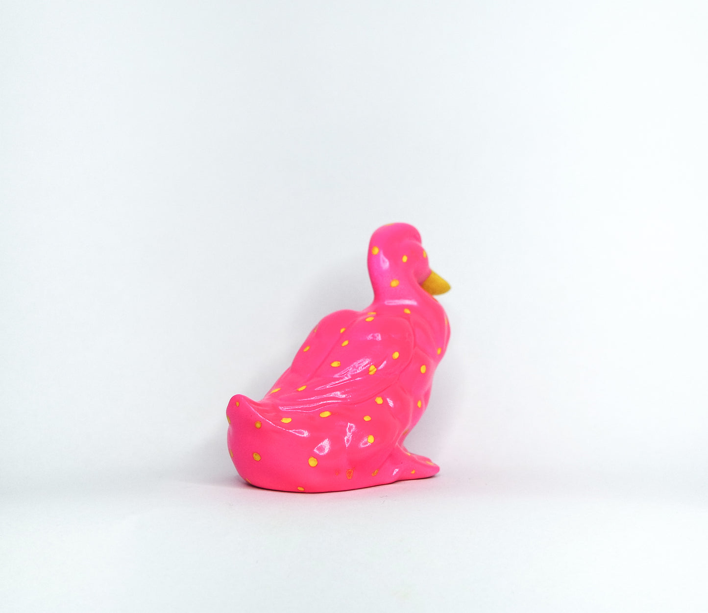 Ceramic duck figurine