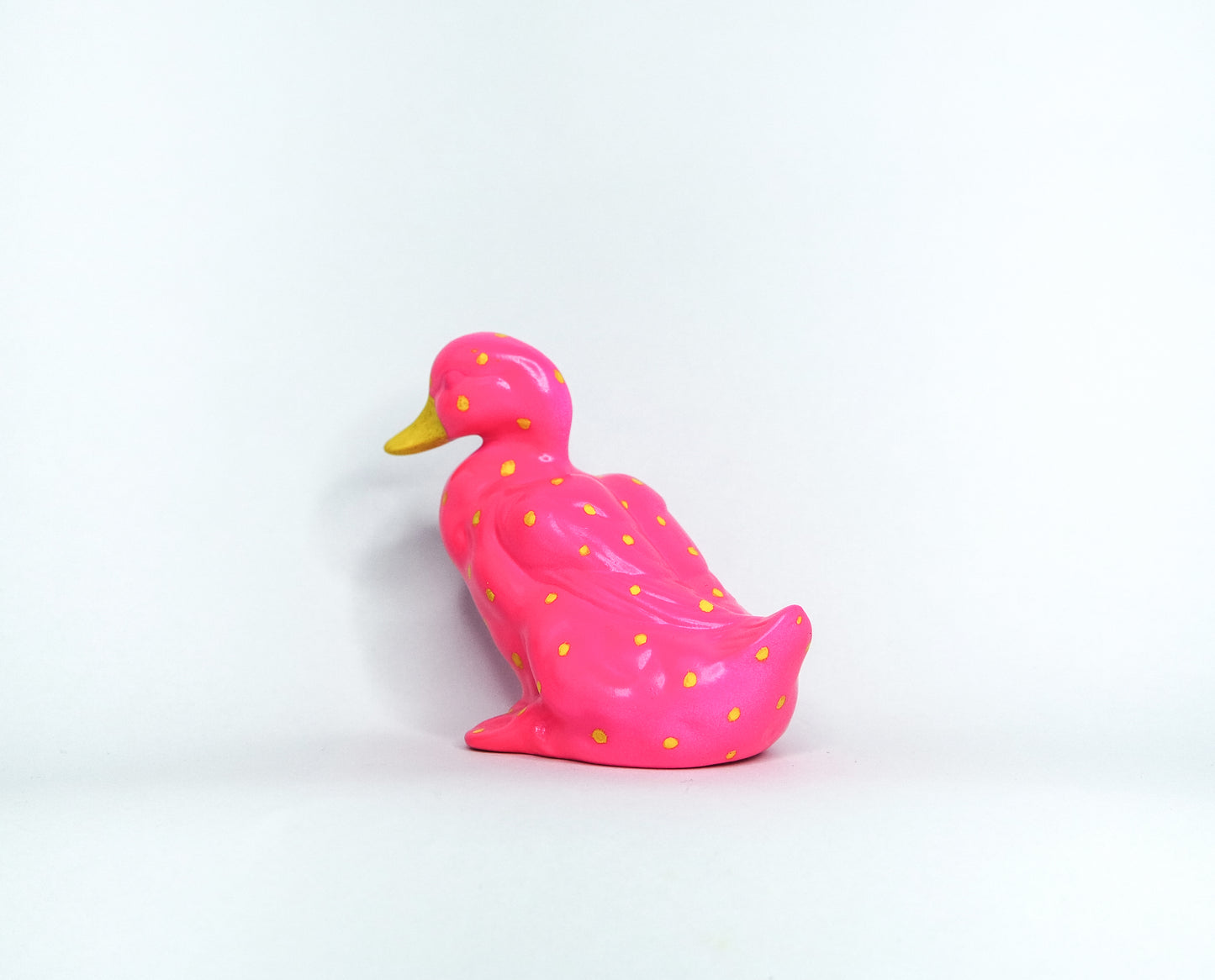 Ceramic duck figurine