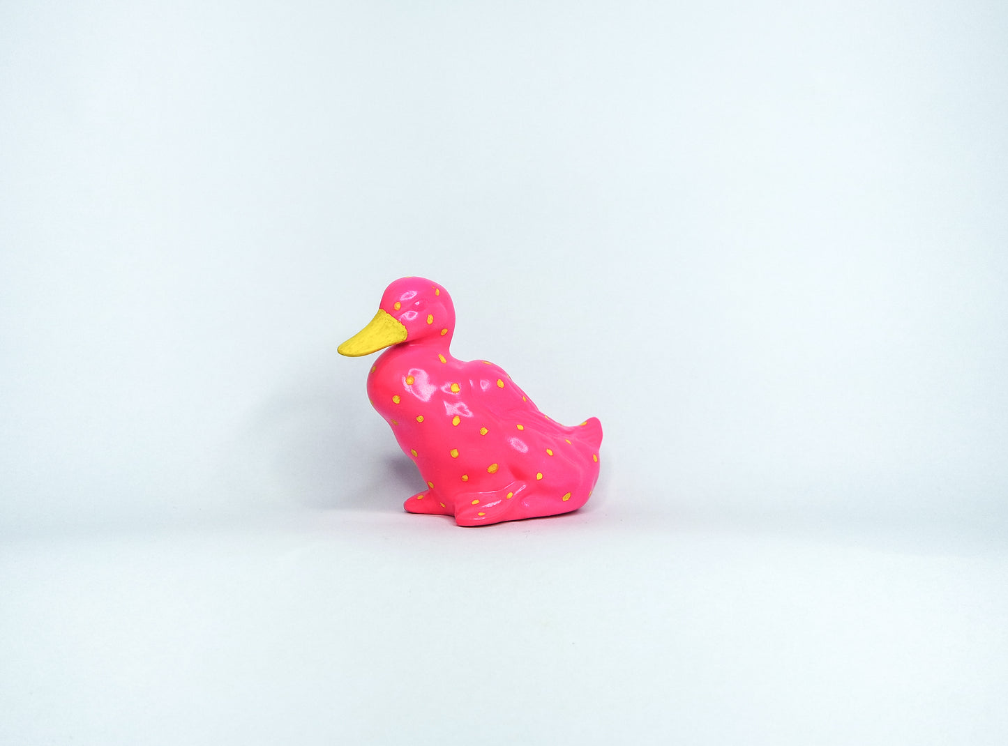 Ceramic duck figurine