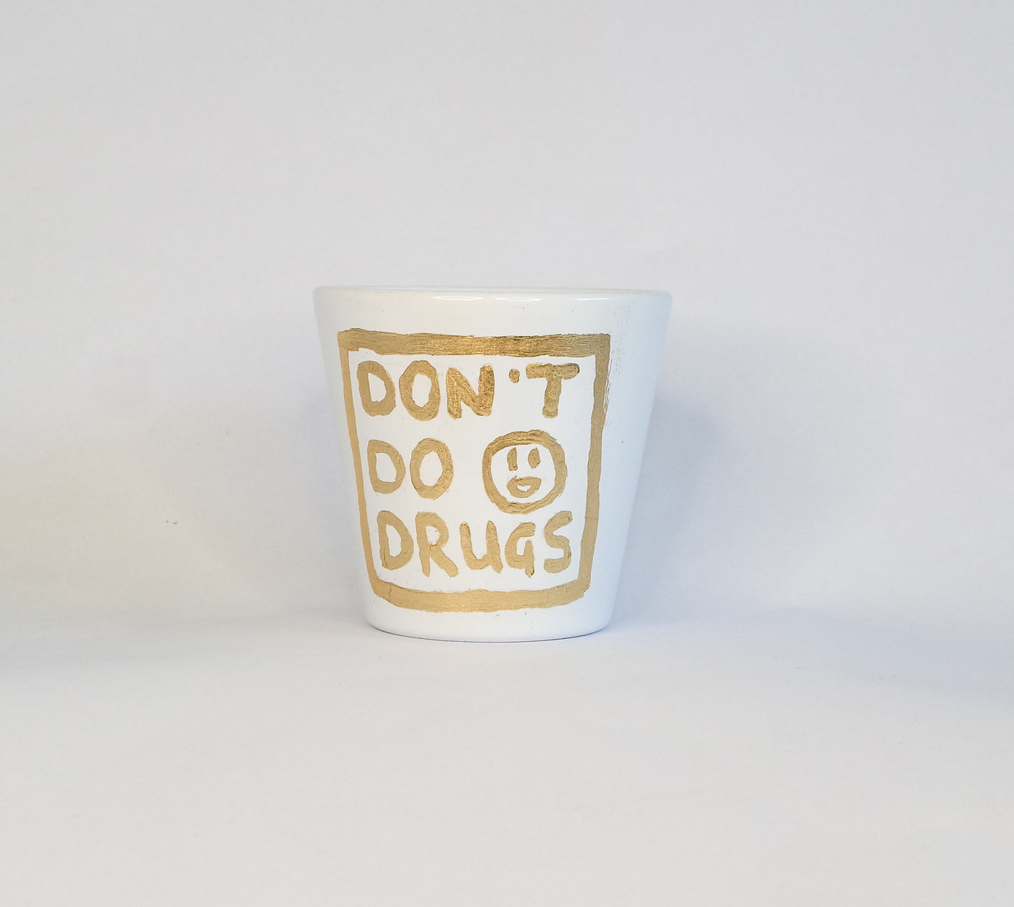 'Don't do drugs' planter