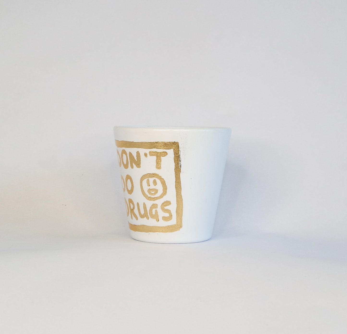 'Don't do drugs' planter
