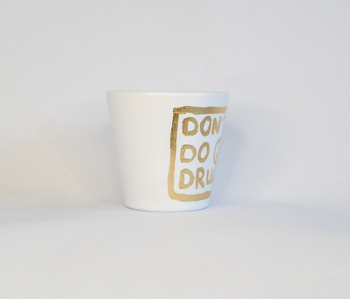 'Don't do drugs' planter