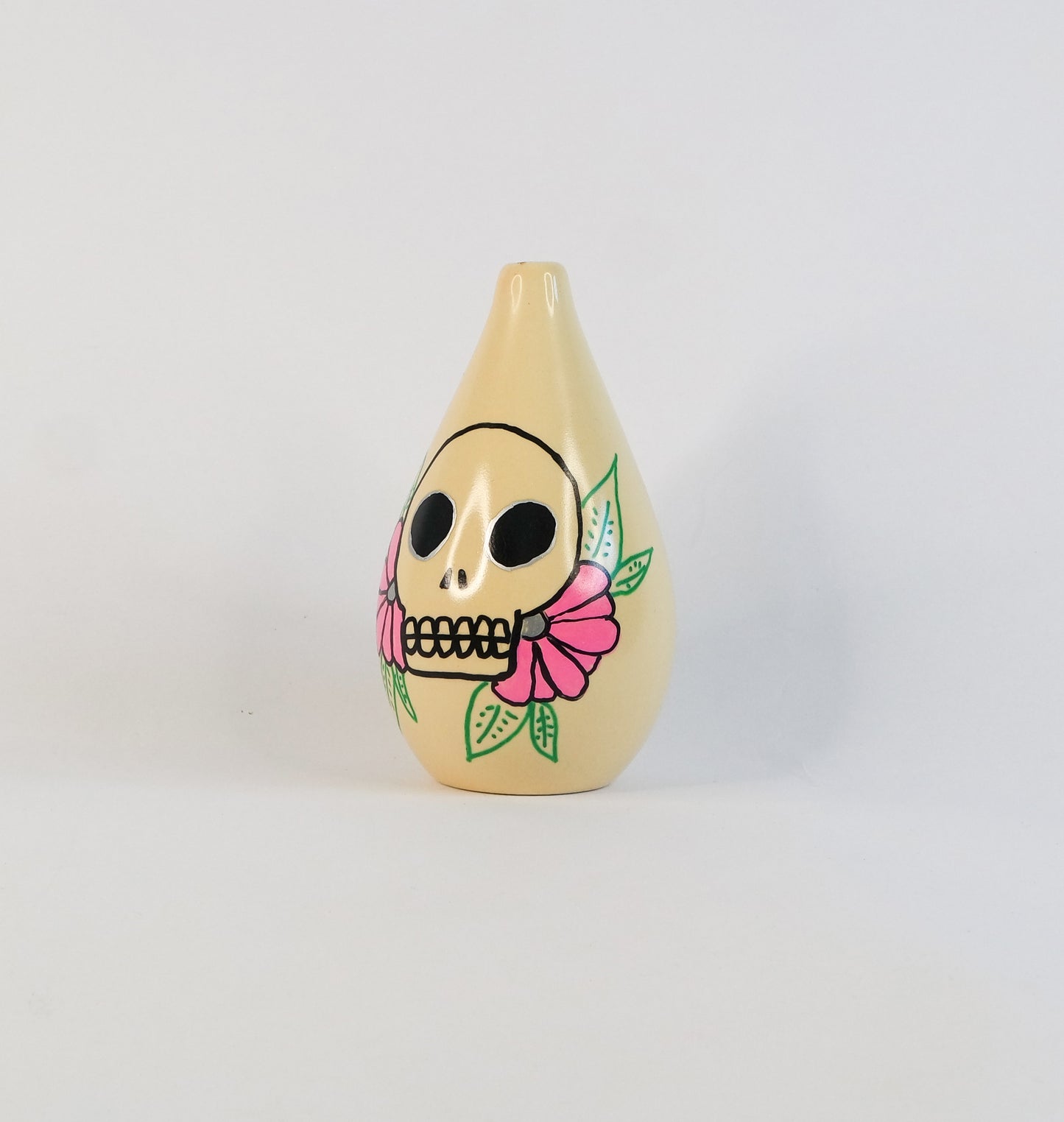 Tattooed bud vases