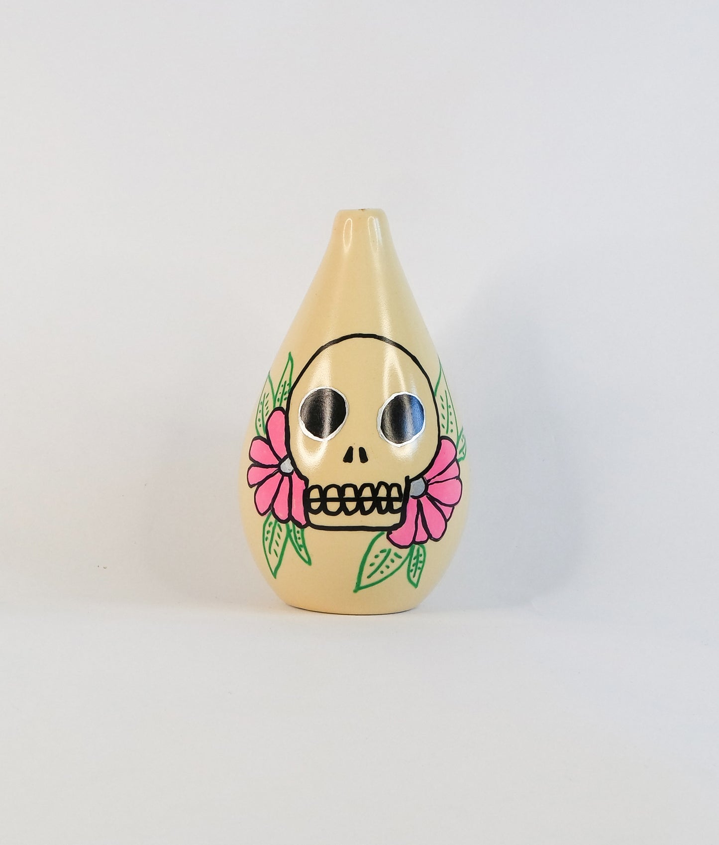 Tattooed bud vases