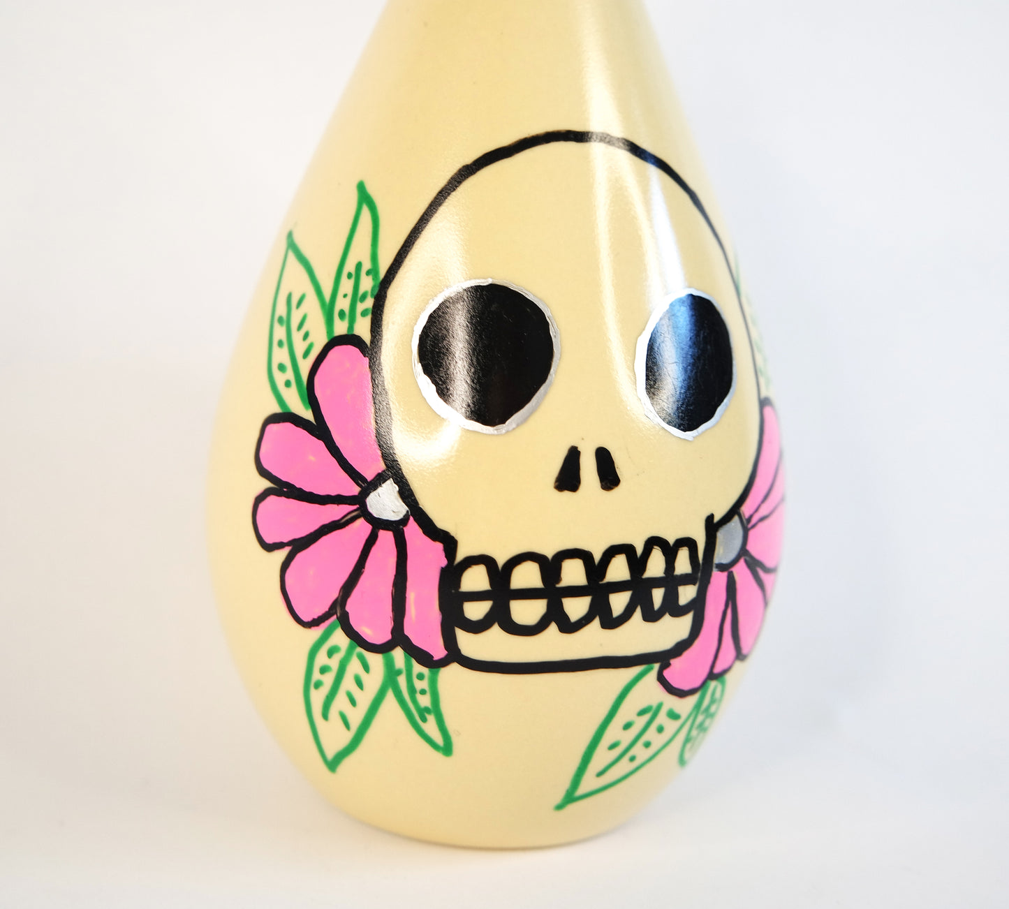 Tattooed bud vases