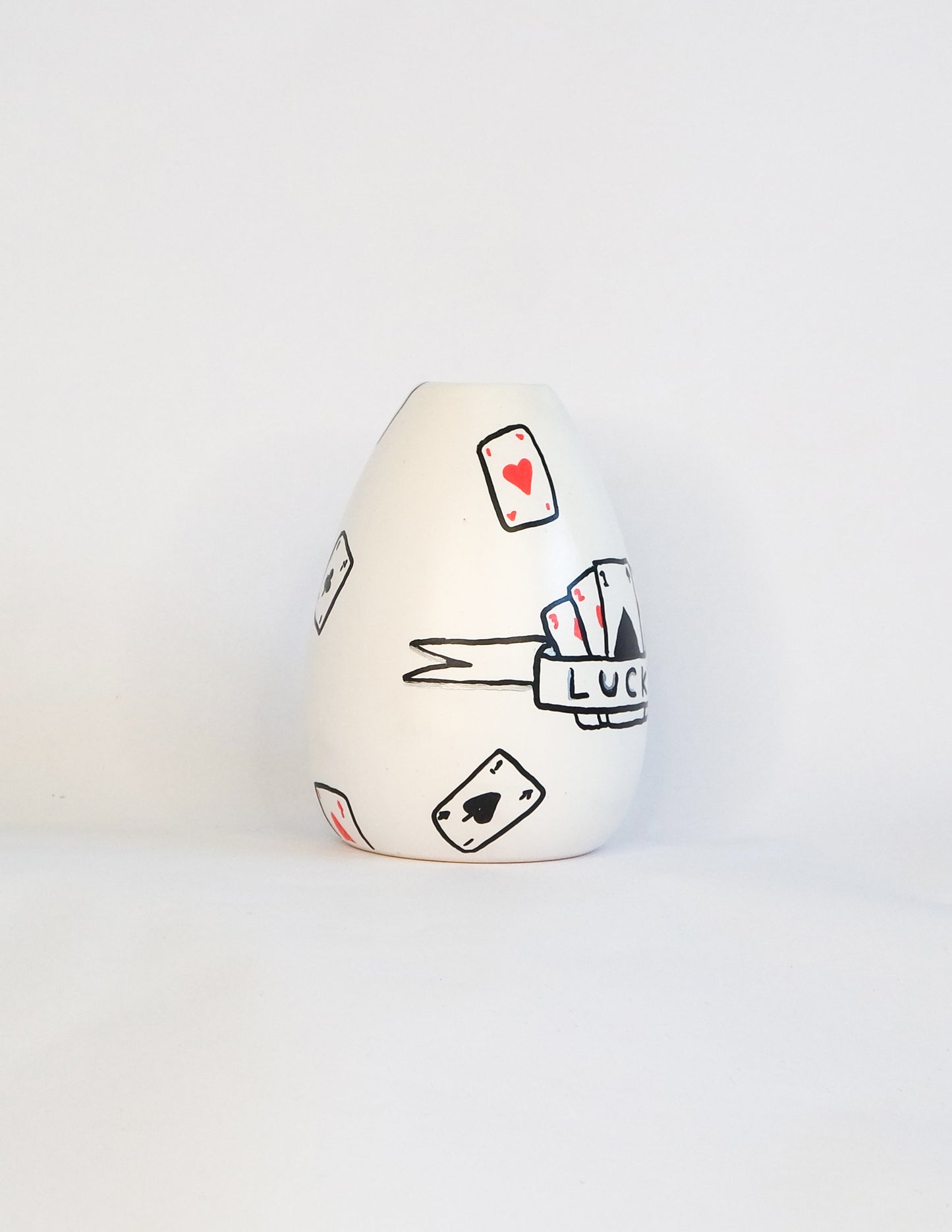 Tattooed bud vases