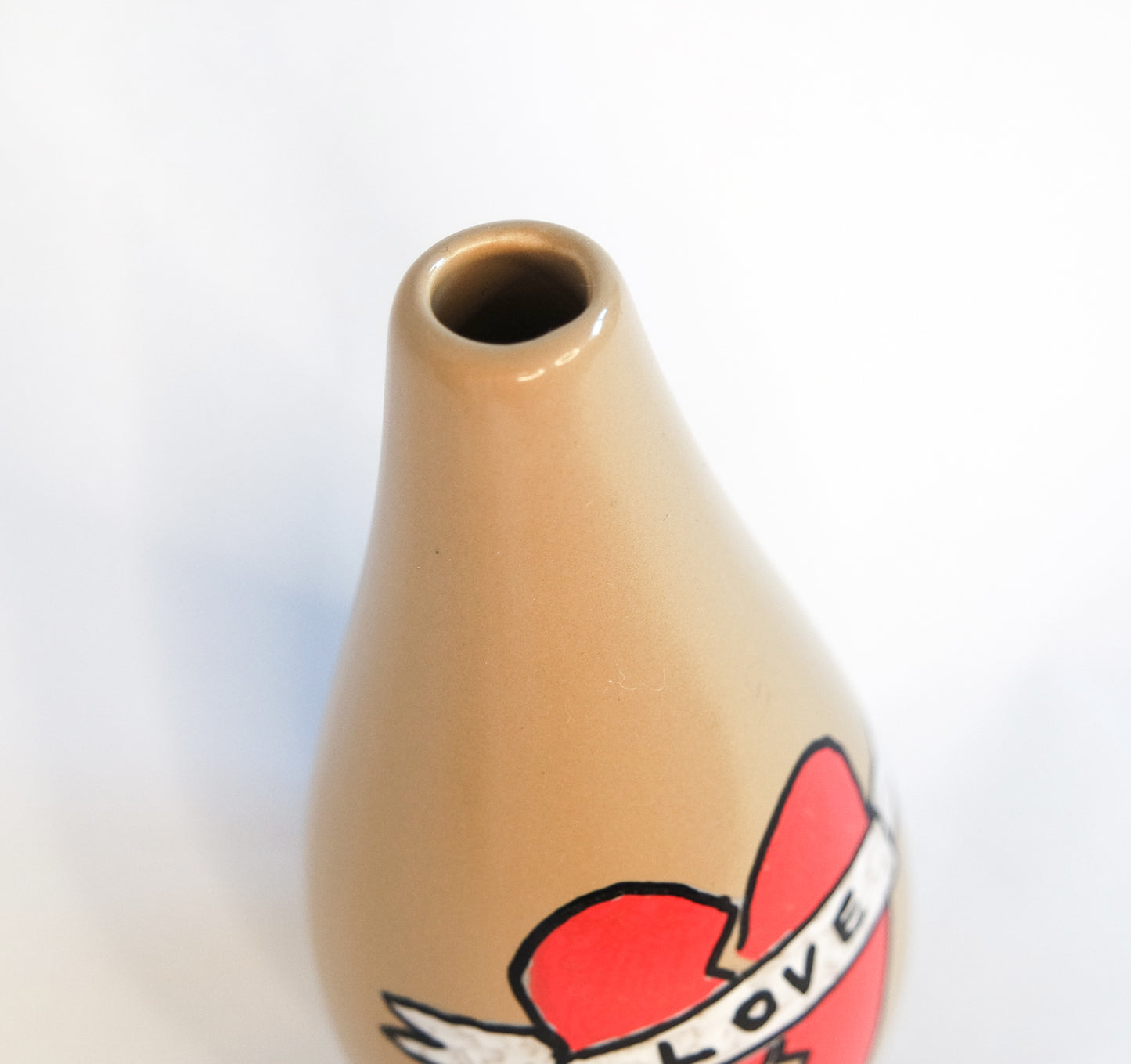 Tattooed bud vases