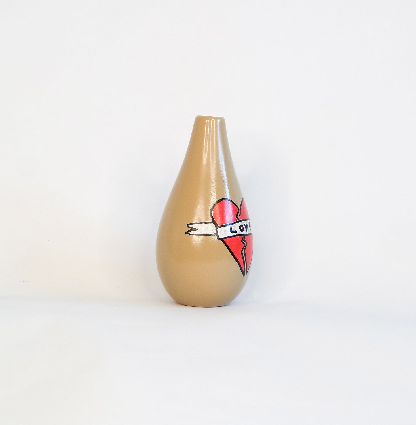Tattooed bud vases