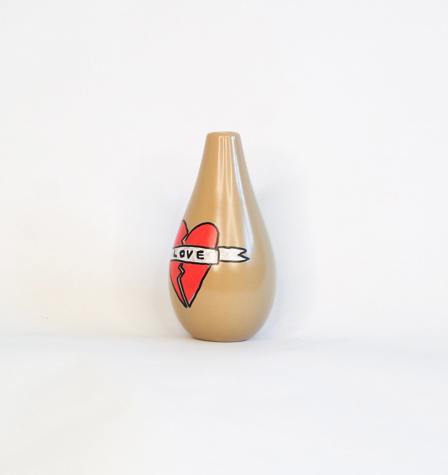 Tattooed bud vases